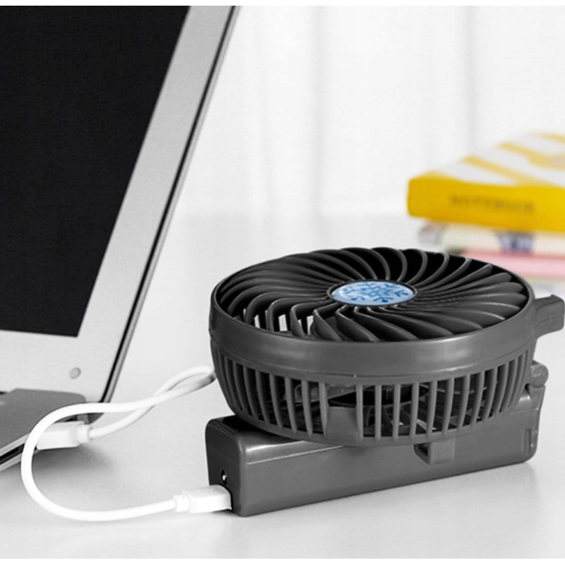 Настільний вентилятор Basetech, ручний USB