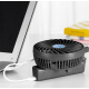 Настільний вентилятор Basetech, ручний USB
