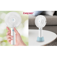 Міні-настільний вентилятор бездротовий USB BEPER