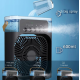 Настільний вентилятор Q-ele Mist портативний з LED-підсвіткою