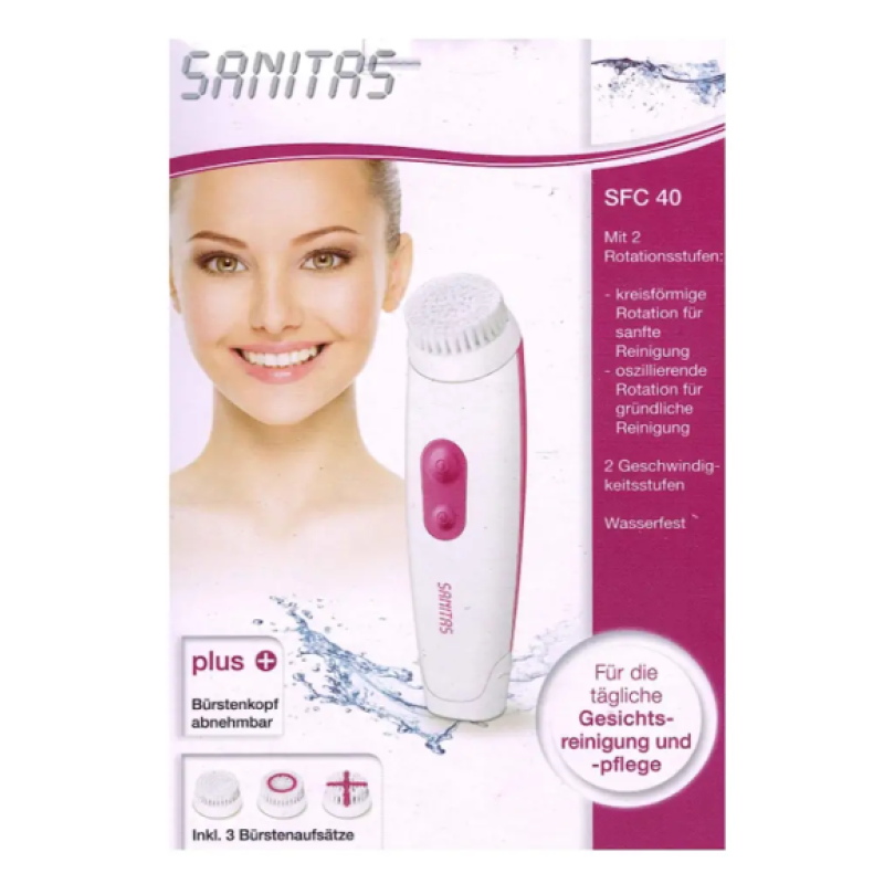 Щітка для чищення обличчя Sanitas SFC 40 (587444)