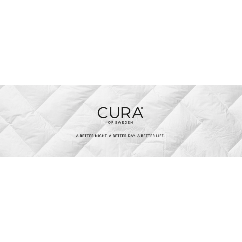 Ковдра обтяжувана сенсорна CURA OF SWEDEN 150x210см 11кг біла