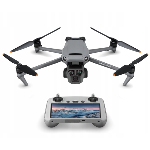 Квадрокоптер DJI Mavic 3 Pro DJI RC 28000м 5000 мА/год Квадрокоптер DJI Mavic 3 Pro DJI RC 28000м 5000 мА/год