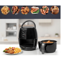 Мультипіч аерофритюрниця Clatronic 3,6л 1350 Вт чорна