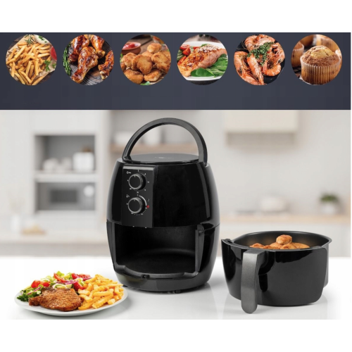 Мультипіч аерофритюрниця Clatronic 3,6л 1350 Вт чорна Мультипіч аерофритюрниця Clatronic 3,6л 1350 Вт чорна