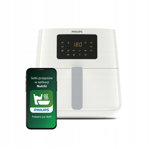 Мультипіч аерофритюрниця Philips HD9270/00 6,2л 2000 Вт біла Мультипіч аерофритюрниця Philips HD9270/00 6,2л 2000 Вт біла