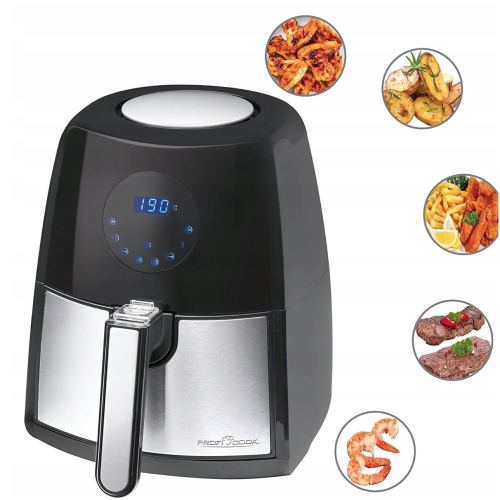 Мультипіч аерофритюрниця Profi Cook 2,5л 1500 Вт Мультипіч аерофритюрниця Profi Cook 2,5л 1500 Вт
