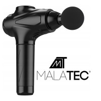 Масажер-пістолет вібраційний Malatec 9678: ергономічний дизайн, потужний мотор, 2021 рік, бездротовий, легкий та зручний у використанні.