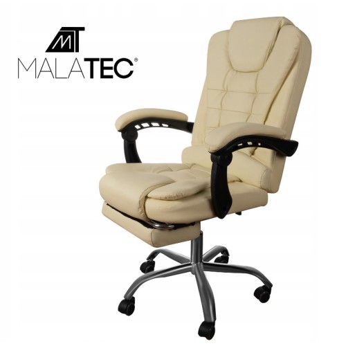 Поворотне крісло Malatec відтінки бежевого Поворотне крісло Malatec відтінки бежевого