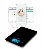Кухонні ваги Tech-Med HW-FIT021 чорний 5 кг + BLUETOOTH Кухонні ваги Tech-Med HW-FIT021 чорний 5 кг + BLUETOOTH