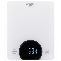 Ваги кухонні електронні Adler AD 3173 Білий 10 кг