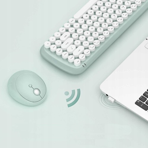 Клавіатура + мишка Jelly Comb RETRO Wireless