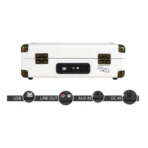 Грамофон Digitnow M422W-2 білий