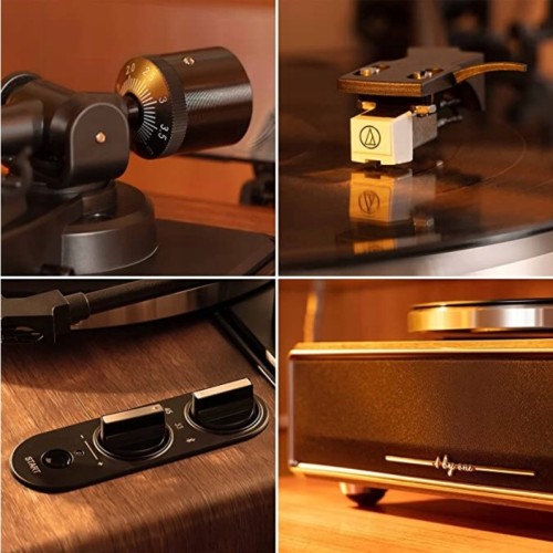 Грамофон 1BY ONE turntable system коричневі