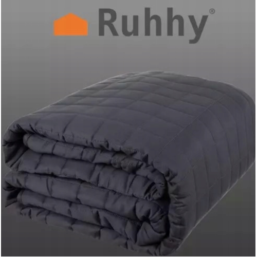 Ковдра сенсорна обтяжувана Ruhhy 200х150см 6кг сіра Ковдра сенсорна обтяжувана Ruhhy 200х150см 6кг сіра