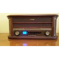 Auna Belle Epoque 1908 White Грамофон проигрыватель виниловых дисков