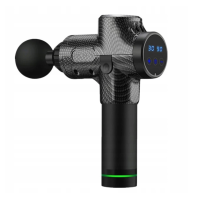 Масажер-пістолет для тіла MDHL Massage Gun GX-1573 чорний 100 Вт