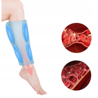 Масажер для ніг KeepFit Portable Air Pressure Leg Massager рожевий