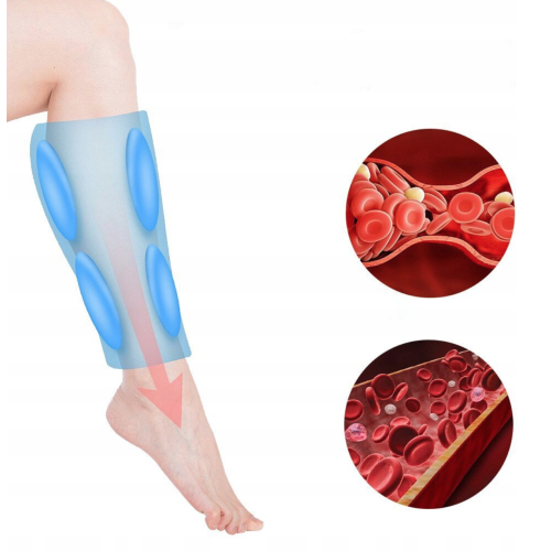 Масажер для ніг KeepFit Portable Air Pressure Leg Massager рожевий Масажер для ніг KeepFit Portable Air Pressure Leg Massager рожевий