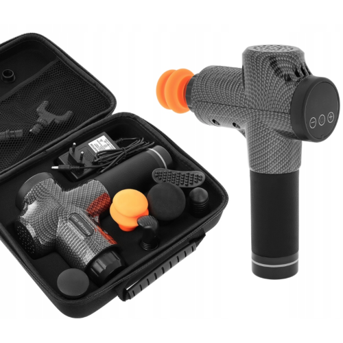 Масажер-пістолет для тіла DRMZ Massager Gun S5 PRO чорний Масажер-пістолет для тіла DRMZ Massager Gun S5 PRO чорний
