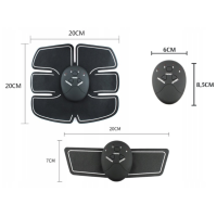 Масажер-електростимулятор для м'язів тіла Herz Medical Instruments чорний
