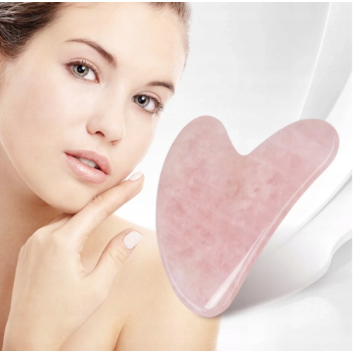 Масажер Gua Sha для обличчя Belleco рожевий Масажер Gua Sha для обличчя Belleco рожевий