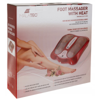 Масажер для ніг Malatec Shiatsu Foot Massager червоний 32 Вт