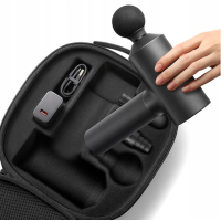 Масажер-пістолет для тіла Line Sport Massage Gun чорний
