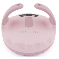 Масажер антицелюлітний для тіла Beautifly B Body біло-рожевий
