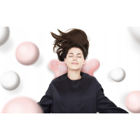 Масажер вібраційний для шиї SYNCA iPuffy