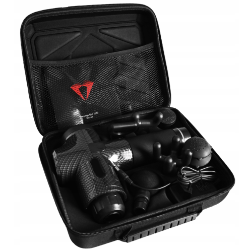 Масажер-пістолет для тіла MASSAGE GUN 14IN1 TURBO XL