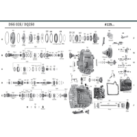 Розбірка АКПП 02E DQ250 DSG 6: Volkswagen, Golf, 2015, 1.4 л бензин.