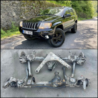 Розборка Jeep Grand Cherokee WJ 3.1 1999/2005 Мости 43/11 Перед Задній