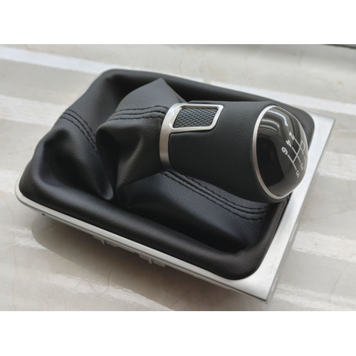 Ручка шкіра КПП VW Passat B6 B7 CC 2005-2015 2.0 TDI дизель.