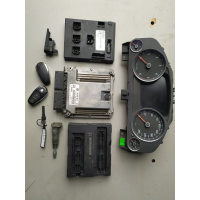 Щиток .Блок Комфорту Чіп Ключ VAG Volkswagen Touareg VW 2010-18р 3.0д.