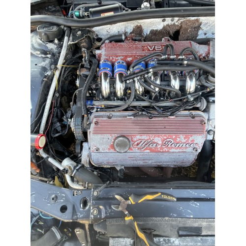 Двигун, Альфа Ромео 164, Busso, 1990, 3.0 л, бензин, V6, 12V. Двигун, Альфа Ромео 164, Busso, 1990, 3.0 л, бензин, V6, 12V.