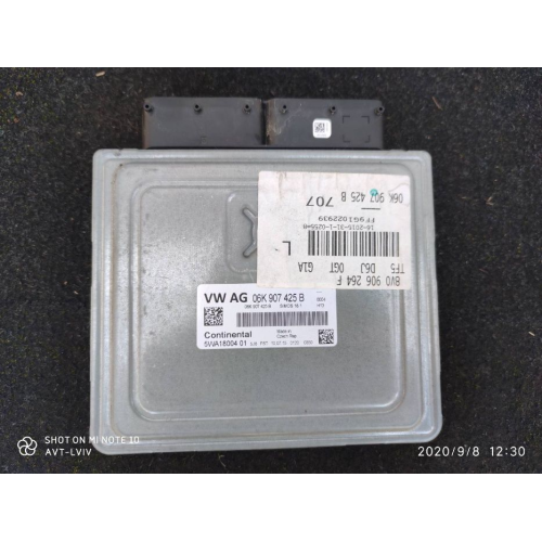 Блок керування двигуном Audi A3 1.8 TFSI 13-17р 06K907425B, бензин 1.8L. Блок керування двигуном Audi A3 1.8 TFSI 13-17р 06K907425B, бензин 1.8L.