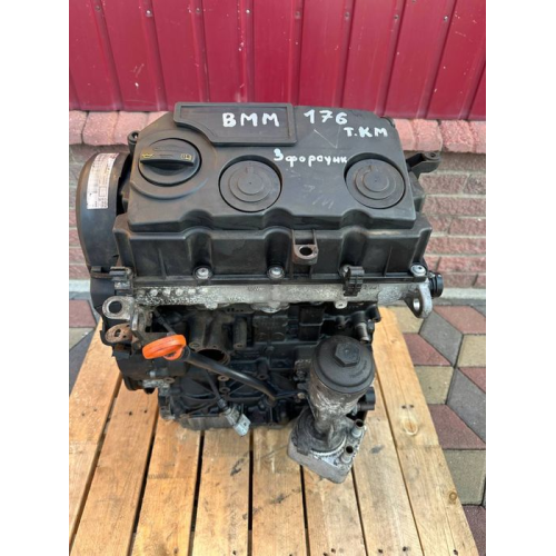 Мотор Двигун 2.0 BMM BMP VW Touran Caddy Golf 5 + Passat Skoda Seat