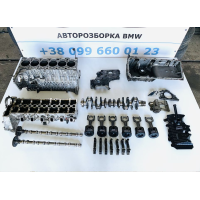Двигун BMW E60 E61 M57n2, 3.0, дизель, 2005 рік. Блок, коленвал.