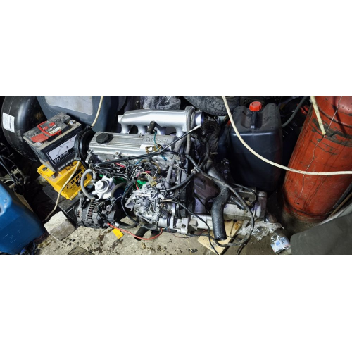 Двигун Mazda 626GC, 1992, 2.0D, дизель, ТНВД, генератор, привод КПП.