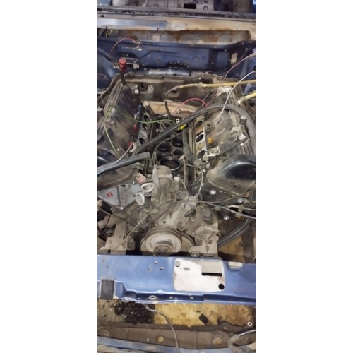 Мотор м116 4.2  Mercedes w126 разбор, пробег мотора 130 тыс.