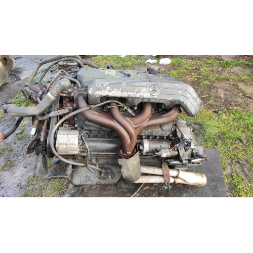 Мотор в сборе с КПП Двигатель 6.0 дизель ОМ 366 Mercedes 814 навесное