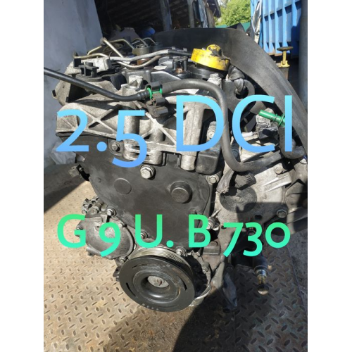 Мотор, двигун, двигатель 2.5 dci РеноТрафік Мастер, ОпельВіваро Мовано