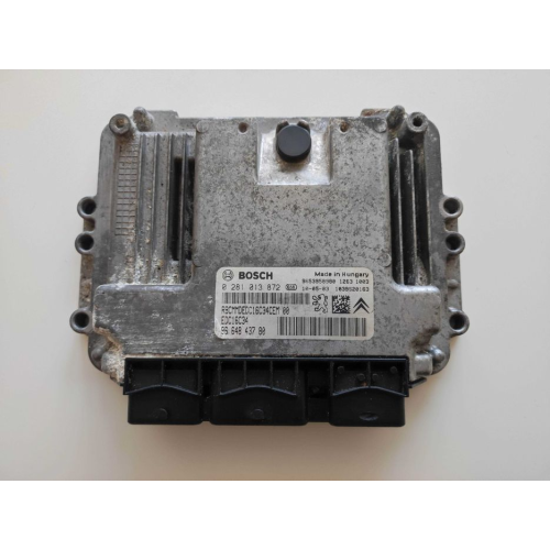 Блок двигуна Peugeot Partner 1,6 HDI 16V 9664843780, 0281013872, 2012, дизель. Блок двигуна Peugeot Partner 1,6 HDI 16V 9664843780, 0281013872, 2012, дизель.