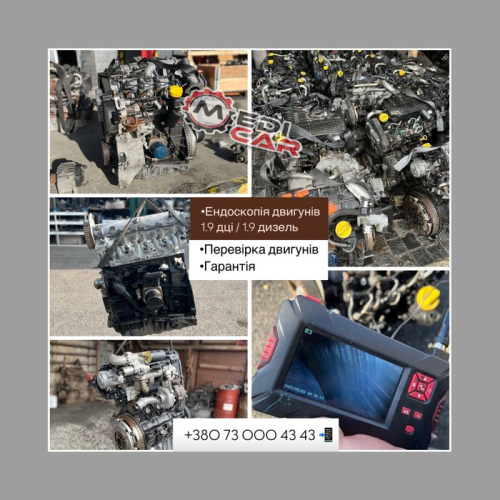 Двигун 1.9 DCI F9K Megane Scenic Trafic Vivaro — стан чудовий