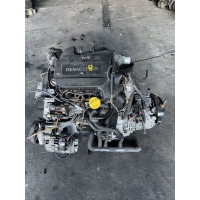 Мотор ДВС КПП КОМЛЄКТНИЙ Рено Трафік Опель Віваро Прімастар 1.9dci F9K