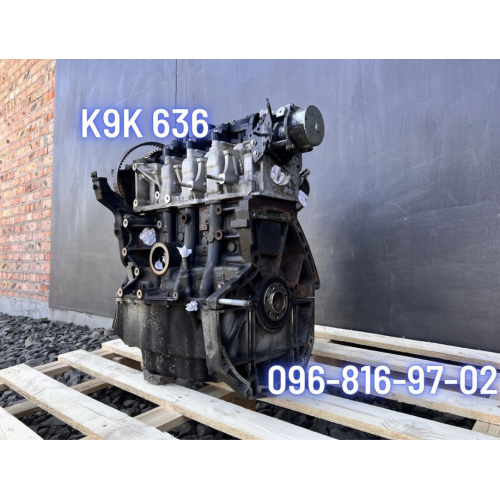 Двигун мотор двигатель K9K 636 меган 3 сценік 3 кенго