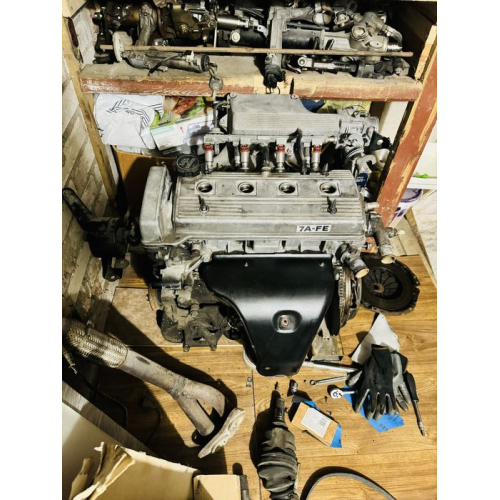 Мотор двигун двигатель 7a fe