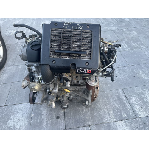 Двигун Toyota Yaris, T1ND-P52A, 2005, 1.4 л, дизель D4D.