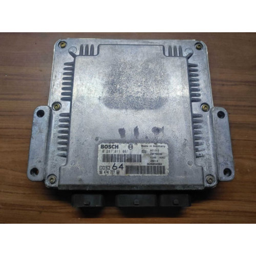 Блок керування двигуна Peugeot 307 2.0HDI 9647472780, 0281011081: модель 307, 2001 рік, 2.0 л дизель. Блок керування двигуна Peugeot 307 2.0HDI 9647472780, 0281011081: модель 307, 2001 рік, 2.0 л дизель.